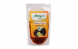 Amoga's Pickles Factory Brinjal Pickle   Pack  200 grams